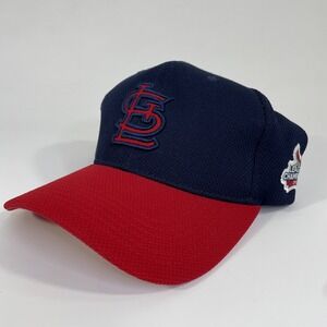 St Louis Cardinals Hat Cap 2013 League Champions SGA Navy Blue/Red Adjustable